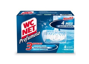 WC NET TAVOLETTA PROFUMOSO OCEAN FRESH (4X34GR)