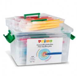 SCHOOLBOX 120 PENNARELLI PUNTA FINE LAVABILI PRIMO