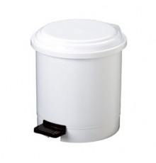 PATTUMIERA A PEDALE RUF IN PPL BIANCO 3Lt