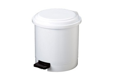 PATTUMIERA A PEDALE RUF IN PPL BIANCO 3Lt