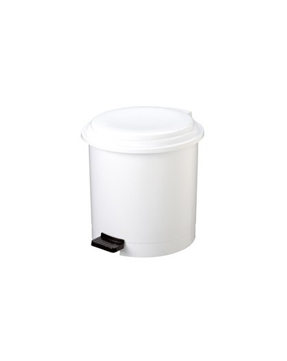 PATTUMIERA A PEDALE RUF IN PPL BIANCO 12Lt