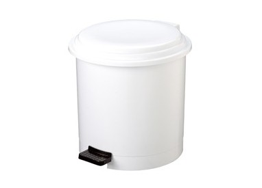 PATTUMIERA A PEDALE RUF IN PPL BIANCO 12Lt