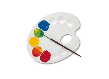 Tavolozza per miscelazione 10 scomparti PRIMO