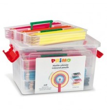 SCHOOLBOX 216 PASTELLI COLORATI 100 FSC in 12 colori PRIMO