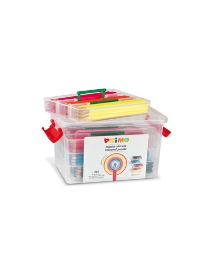 SCHOOLBOX 216 PASTELLI COLORATI 100 FSC in 12 colori PRIMO