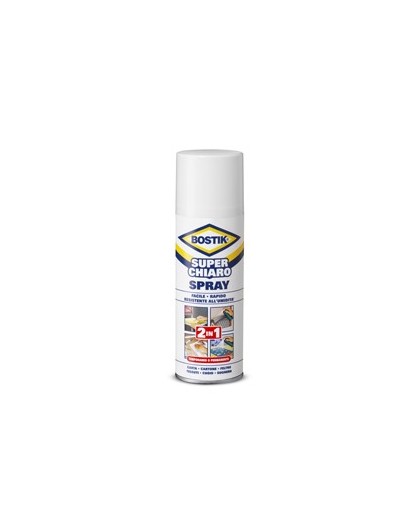 COLLA SPRAY SUPERCHIARO 2in1 500ML RIMOVIBILE/PERMANENTE BOSTIK