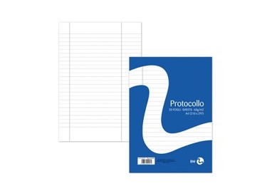 FOGLI PROTOCOLLO A4 60gr 20fg uso bollo BM