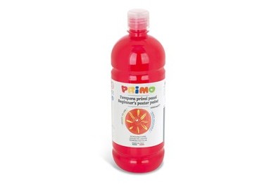 Tempera pronta Primi Passi 1lt rosso vermiglio PRIMO