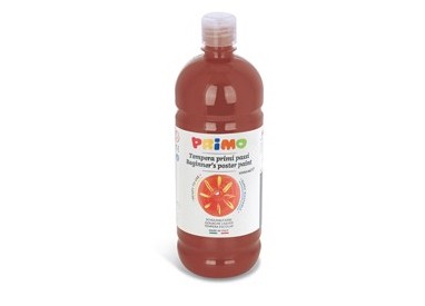 Tempera pronta Primi Passi 1lt terra siena bruciata PRIMO