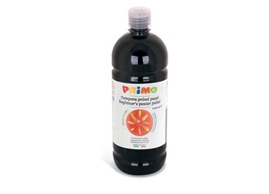 Tempera pronta Primi Passi 1lt nero PRIMO