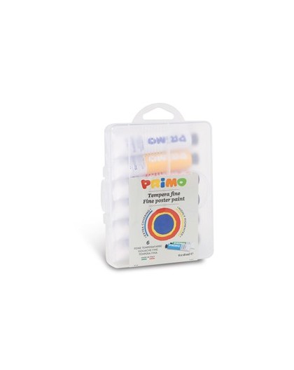 ASTUCCIO 6 TUBI TEMPERA 18ML Primo