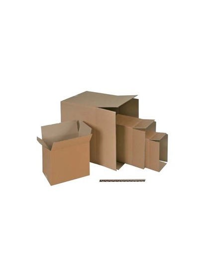 SCATOLA CARTONE PER IMBALLO AVANA ONDA singola P304xL215xH164mm