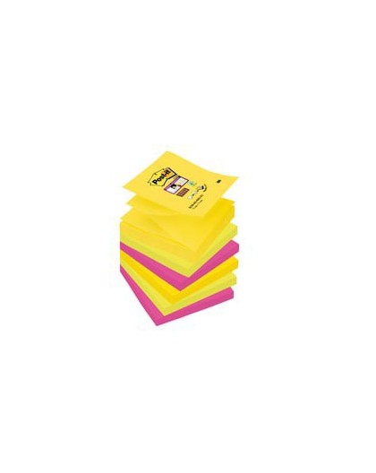 BLOCCO 90foglietti Post-it® Super Sticky Z-Notes 76x76mm R330-6SS-RIO D/J