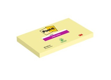 BLOCCO 90foglietti Post-it® SuperSticky Giallo Canary™ 76x127mm 655-12SS-CY