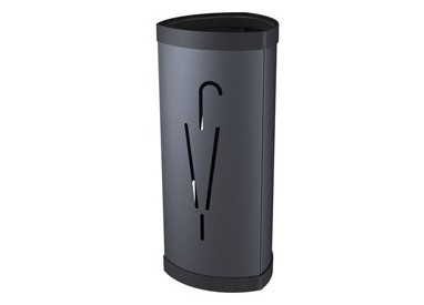 PORTAOMBRELLI in METALLO NERO H60cm Alba