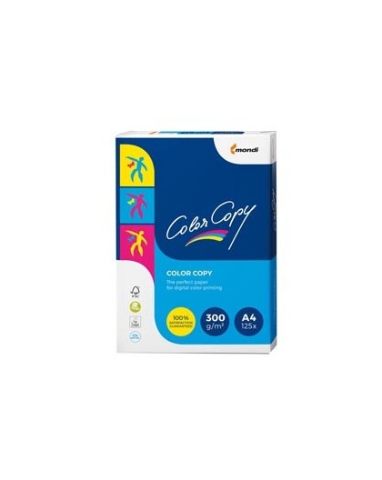 CARTA BIANCA COLOR COPY A4 210x297mm 300gr 125fg MONDI