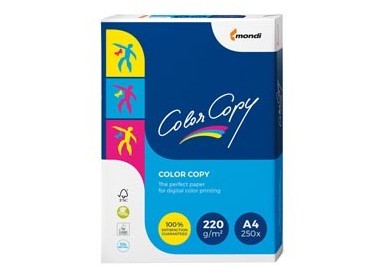 CARTA BIANCA COLOR COPY A4 210x297mm 220gr 250fg MONDI