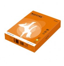 CARTA MAESTRO COLOR A4 210x297mm 80gr 500fg ARANCIO FORTE OR43 MONDI
