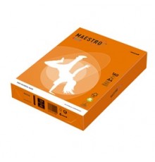 CARTA MAESTRO COLOR A4 210x297mm 160gr 250fg ARANCIO FORTE OR43 MONDI