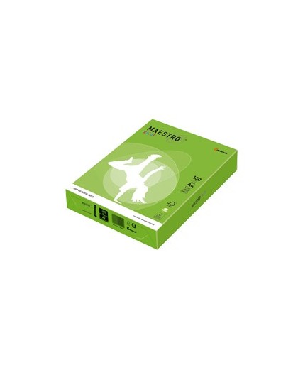 CARTA MAESTRO COLOR A4 210x297mm 160gr 250fg VERDE FORTE MA42 MONDI