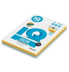 Carta IQ COLOR A4 210x297mm 160gr 100fg mix 5 colori forti RB02 MONDI