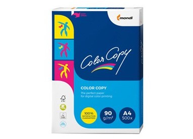 CARTA BIANCA COLOR COPY A4 210x297mm 90gr 500fg MONDI