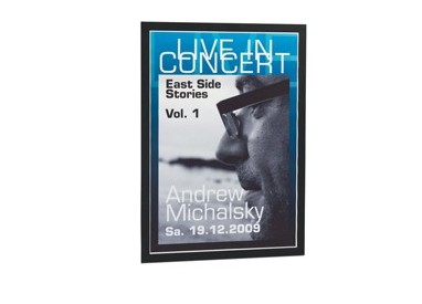 Cornice espositiva adesiva Duraframe® A3 29,7x42cm nero DURABLE
