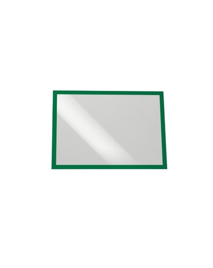 Cornice espositiva adesiva Duraframe® A3 29,7x42cm verde DURABLE