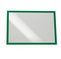 Cornice espositiva adesiva Duraframe® A3 29,7x42cm verde DURABLE