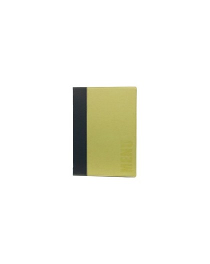 PORTA MENU' A5-18x25cm VERDE TRENDY con 1 INSERTO DOPPIO
