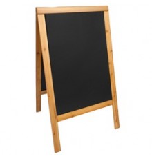 LAVAGNA TEAK A CAVALLETTO 69x125cm SANDWICH Securit