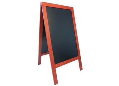 LAVAGNA MOGANO A CAVALLETTO 71x139cm SANDWICH Securit
