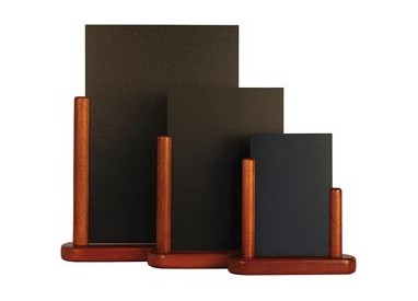 LAVAGNA DA TAVOLO MOGANO A4-27,5x32x7cm ELEGANT Securit