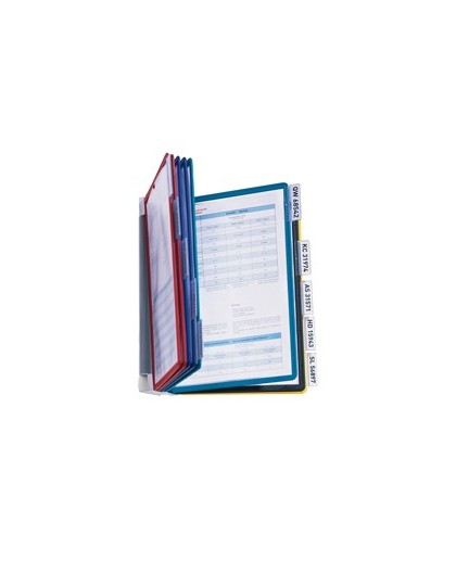 LEGGIO DA MURO VARIO WALL 10 - 10 pannelli ASSORT. DURABLE