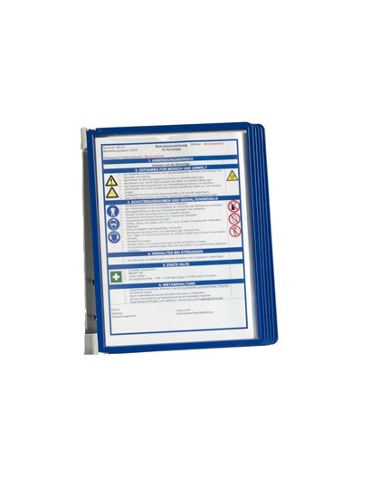 LEGGIO DA MURO VARIO WALL 5 - 5 pannelli BLU DURABLE