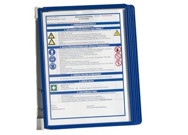 LEGGIO DA MURO VARIO WALL 5 - 5 pannelli BLU DURABLE