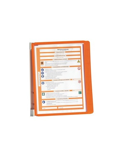 LEGGIO DA MURO VARIO WALL 5 - 5 pannelli ARANCIONE DURABLE