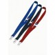 10 CORDONCINI PORTABADGE 20mm ROSSO DURABLE