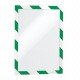 Cornice adesiva Duraframe® Security A4 21x29,7cm verde-bianco DURABLE
