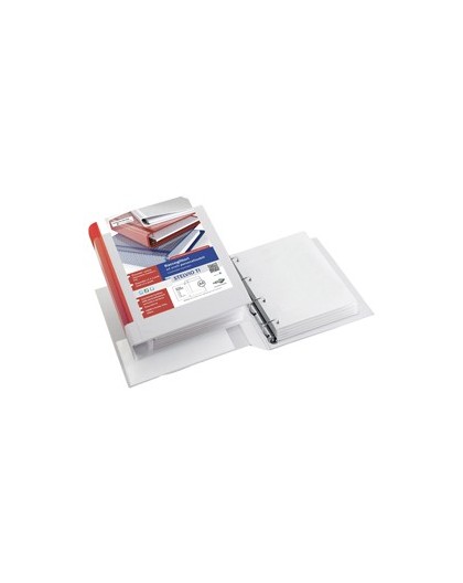 Raccoglitore STELVIO TI 80 A4 4Q 22x30cm bianco personalizzabile SEI ROTA