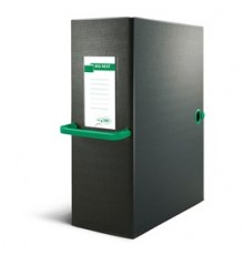 Scatola archivio Big Next 120 nero/verde 25x35cm dorso 12cm