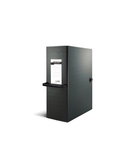 Scatola archivio Big Next 160 nero/nero 25x35cm dorso 16cm