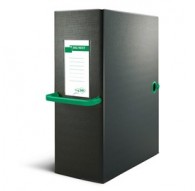 Scatola archivio Big Next 200 nero/verde 25x35cm dorso 20cm