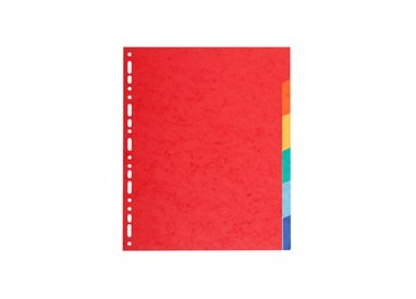 SEPARATORE A4-Maxi A 6TACCHE in CARTONCINO RICICLATO 220gr FOREVER