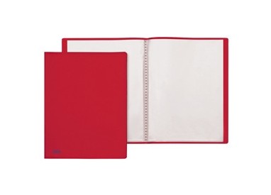 Portalistini SVILUPPO liscio 22x30cm in naturene 40 buste rosso FAVORIT