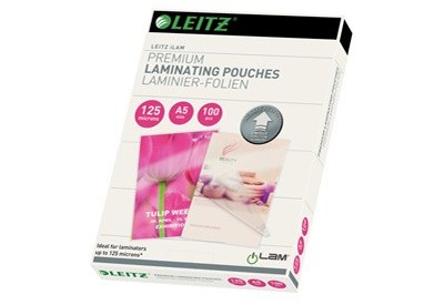 100 POUCHES iLAM A5-154x216mm 125micron LEITZ