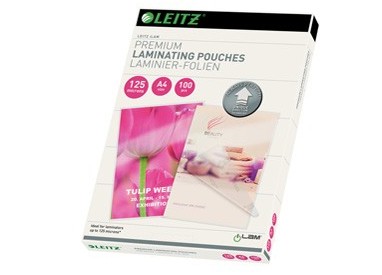 100 POUCHES iLAM A4-216x303mm 125micron LEITZ