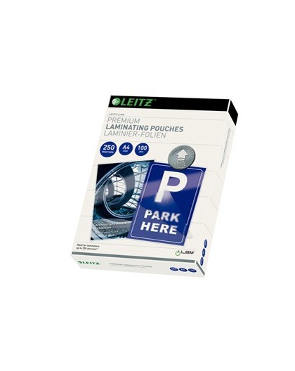 100 POUCHES iLAM A4-216x303mm 250micron LEITZ