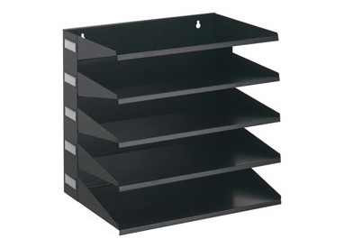 PORTADOCUMENTI SORTER RACK 5 SCOMPARTI NERO DURABLE