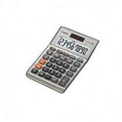 CALCOLATRICE DA TAVOLO MS-100BM 10cifre BIG DISPLAY CASIO